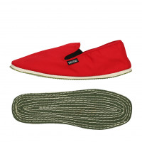 Ethletic Fair Fighter - Farbe cranberry red aus Bio-Baumwolle